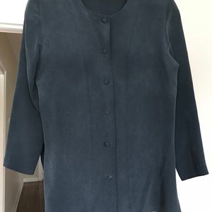 Silk evening pantsuit